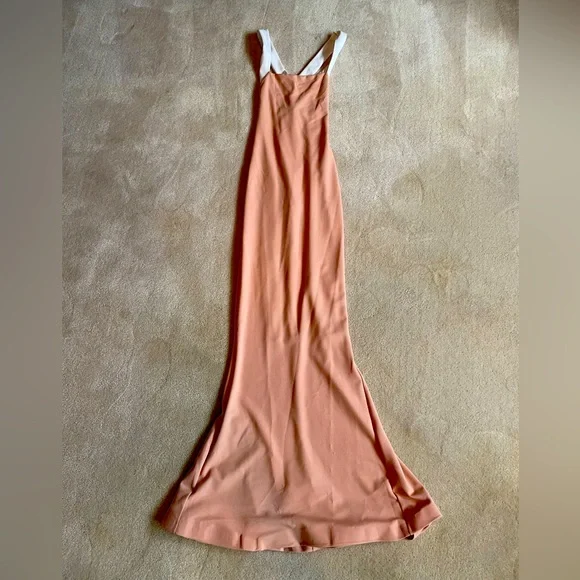Nookie | Dresses | Nookie Peach And White Formal Dress | Poshmark Nookie | Dresses | Nookie Peach And White Formal Dress | Poshmark
